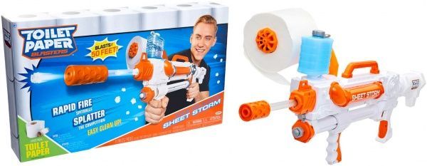 Бластер Jakks Pacific Sheet Storm з туалетного паперу у коробці 35,5 x 61 x 11 см. 150301