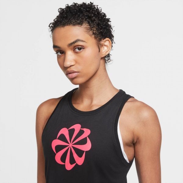 Футболка Nike W NK DRY TANK DFC ICON CLASH CV5246-010 L чорний