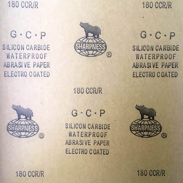 Наждачний папір P80 для вологого шліфування 4 шт. 235920