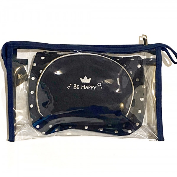 Косметичка голубой NK3-5MN-blu 