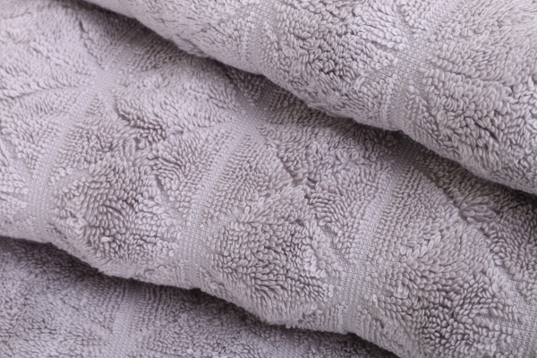 Полотенце махровое Vente 70x140 см серый Karna 