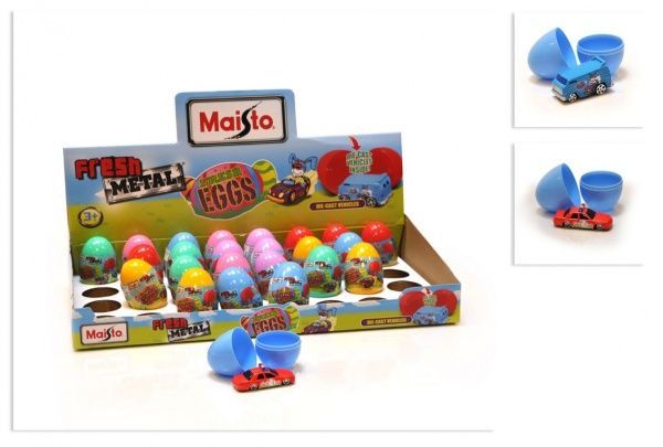 Іграшка-сюрприз Maisto Яйце з машинкою в асортименті 14049