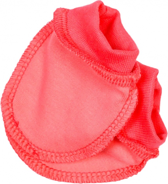 Царапки Bambinelli для девочек р. 0-3 коралловый