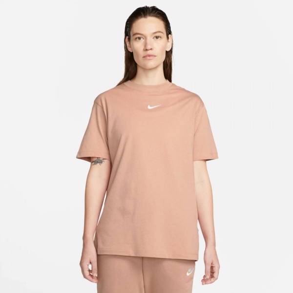 Футболка Nike W NSW ESSNTL CLCTN SS TEE BF DQ5379-609 р.M коричневий