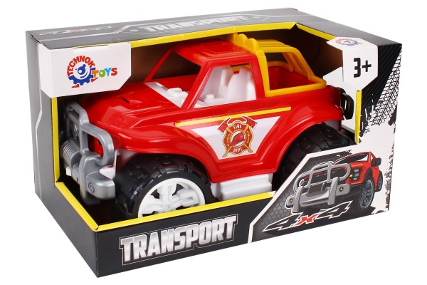 Позашляховик ТехноК червоний пожежний 4999