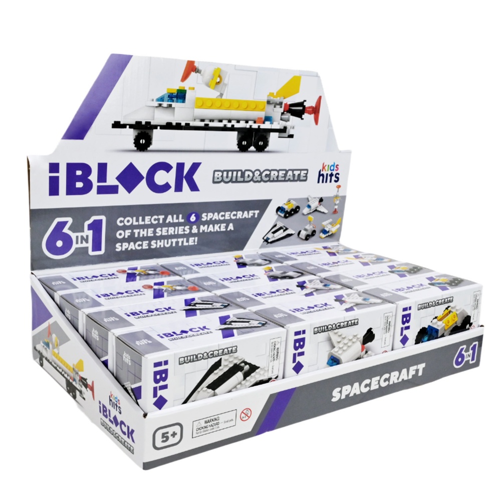 Конструктор Iblock Kids hits JUNIOR Космос (в ассортименте) KH51/003