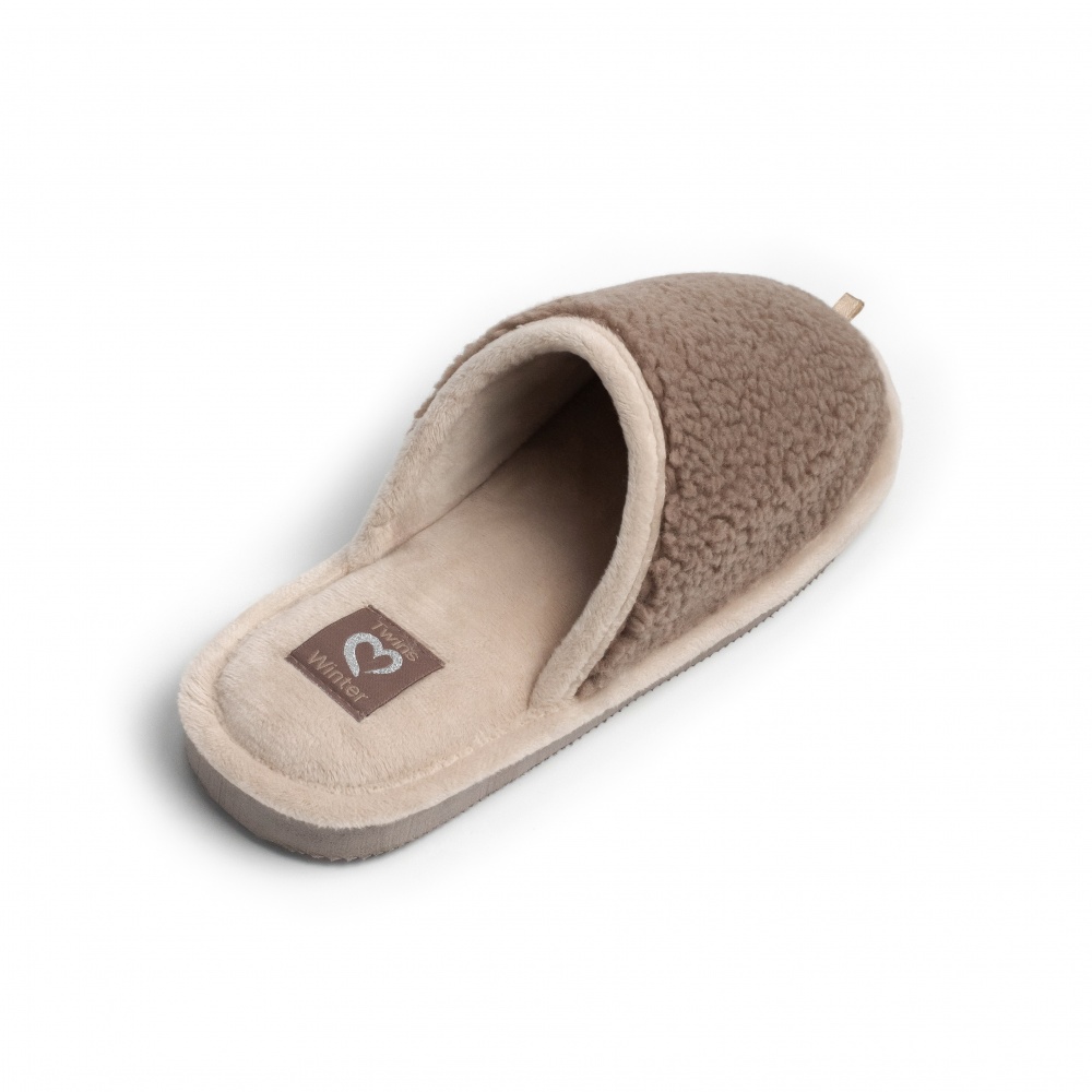 Тапки домашние Twins YETI 15621 р.38/39 коричневый