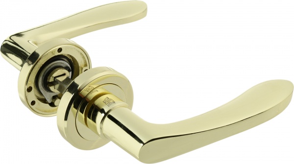 Ручка на розетці RDA Nika 5233 золотий