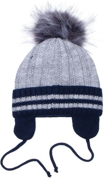 Комплект шапка + снуд Mari-Knit 0842 р.48-50 серый 