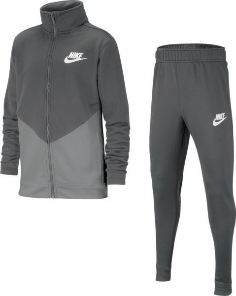 Спортивний костюм Nike B NSW CORE TRK STE PLY FUTURA BV3617-068 р. M темно-сірий