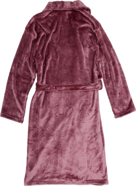Халат женский La Nuit Классик р. XS розово-бордовый 