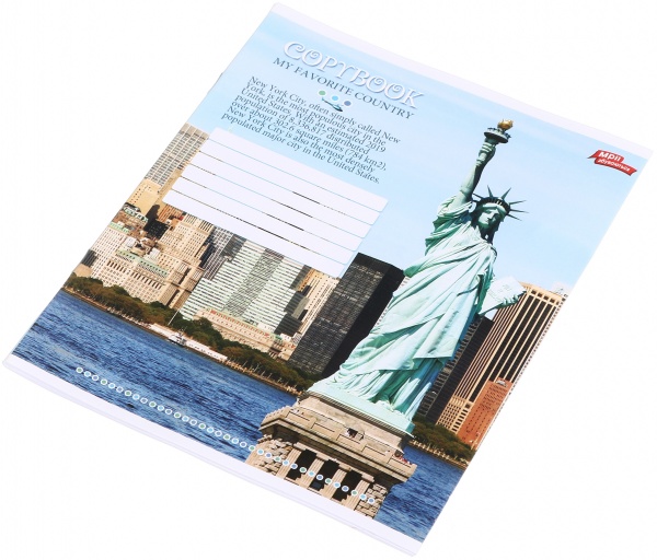 Тетрадь школьная 36 листов в линейку в ассортименте Мечты сбываются