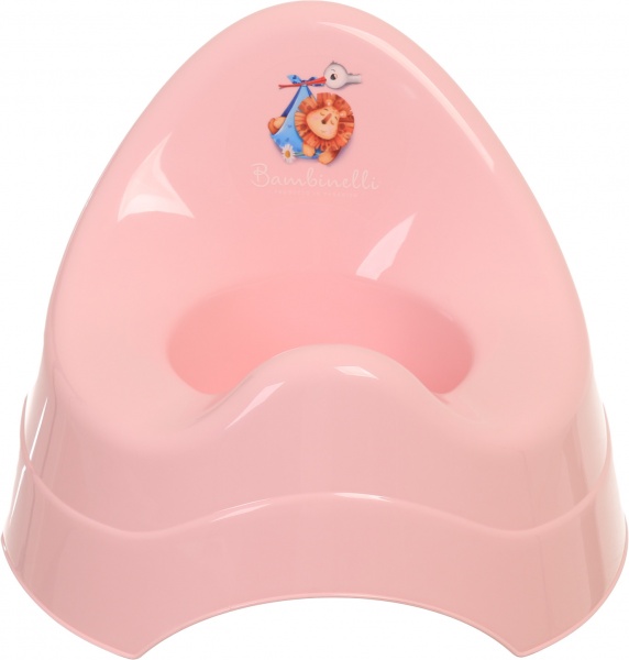 Горшок Bambinelli розовый 29x29x22 см