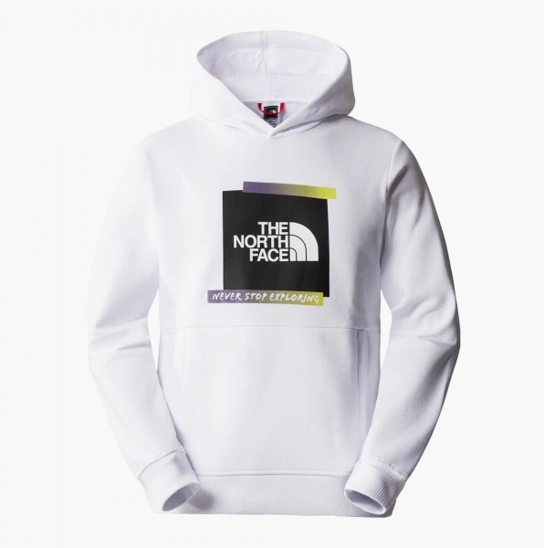 Джемпер THE NORTH FACE M ES GRAPHIC HOODIE NF0A83FKFN41 р. 2XL білий