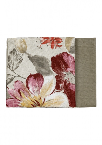 Салфетки столовые La Nuit Цветок Бордо 40x40 см 