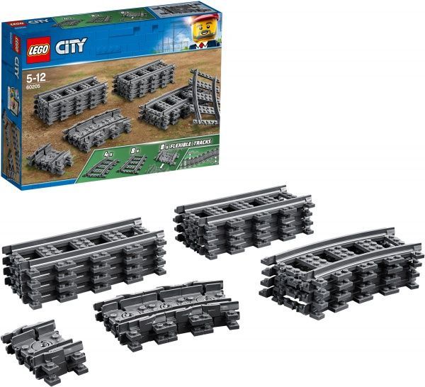 Конструктор LEGO City Рельсы 60205