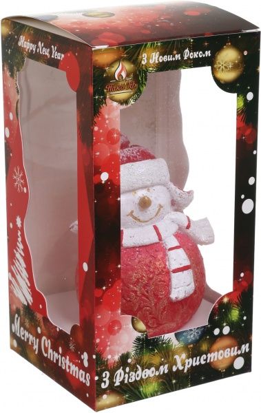 Свічка Сніговик Кулька 250 г