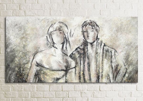 Картина Идеальная пара 70x140 см Юрис Проф Арт 