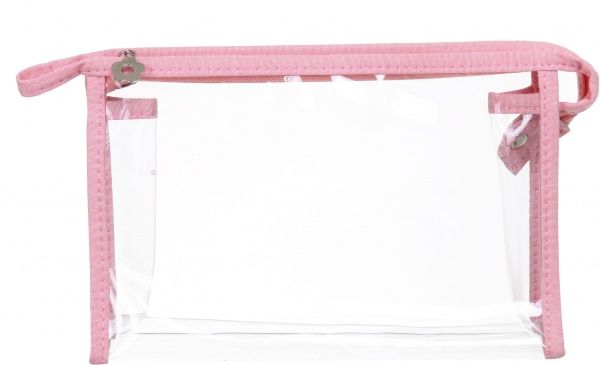 Набір косметичок Квітка В107-6 рожевий 