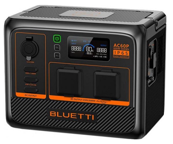 Зарядна станція BLUETTI AC60P (504 Вт·год)