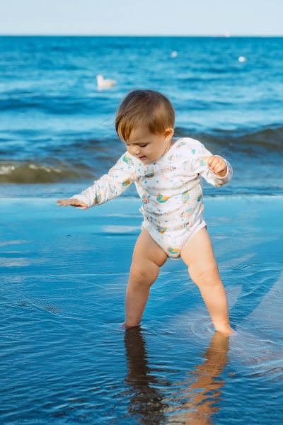 Боди детское для девочки ТМ Софія Owls р.80 молочный 301180 