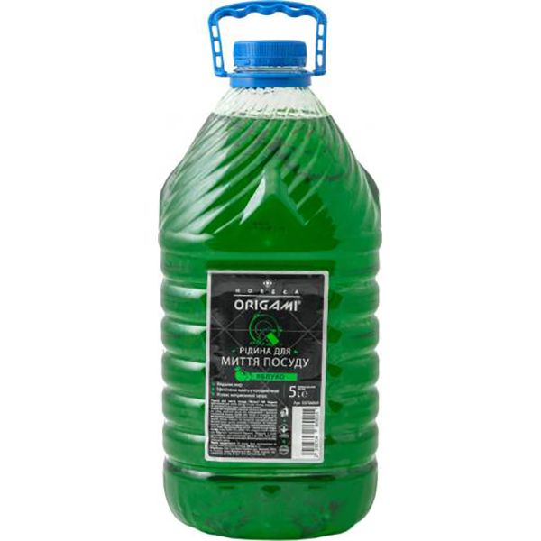 Засіб для миття посуду Origami Horeca Яблуко 5 л 