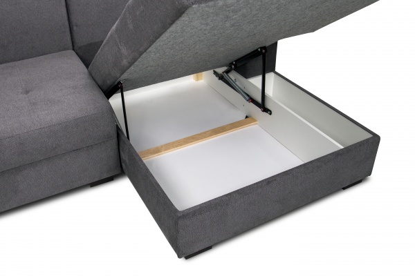 Диван кутовий VECTOR Ріо правий сірий 2590x1570x1050 мм