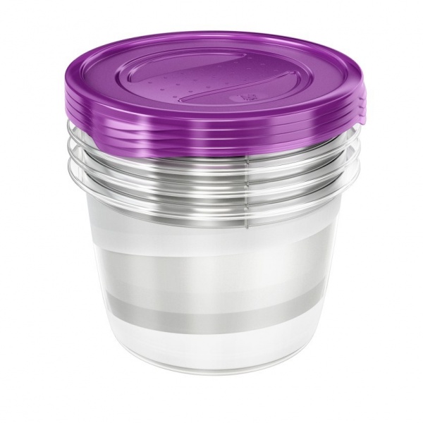 Набір ємностей для приготування продуктів у мікрохвильовій печі Fredo Fresh 40,80 л Keeeper