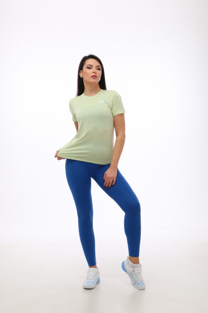 Футболка Under Armour TECH SSC- TWIST 1384230-383 р.L зелений