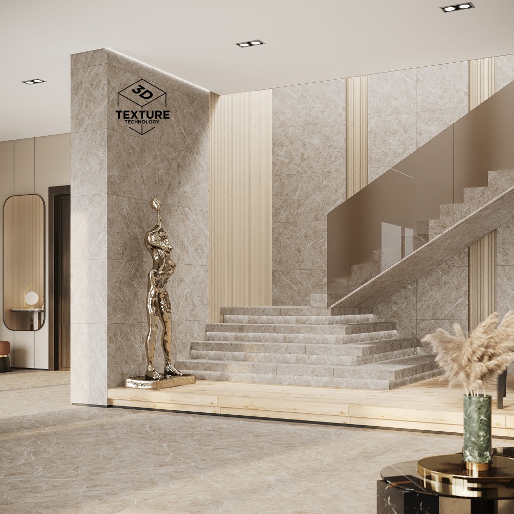 Плитка INTER GRES Belini бежевий 201 021/MR 60x60 см