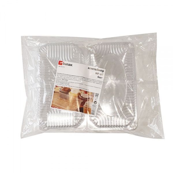 Набір контейнерів Інпак 1,6 л 6 шт.