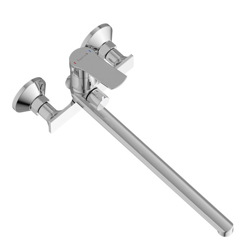 Змішувач для ванни Imprese LESNA L-вилив 400 мм, хром