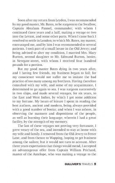 Книга Джонатан Свифт «Gullivers Travels» 978-966-948-327-0