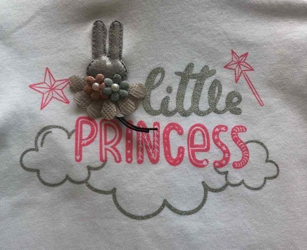 Джемпер Luna Kids 1067/22006 Заячьи ушки р.104-110 белый 