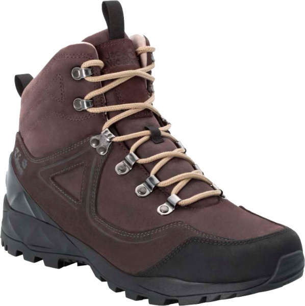 Ботинки Jack Wolfskin CASCADE HIKE XTL MID M 4043841-5231 р.UK 9,5 черный с темно-коричневым