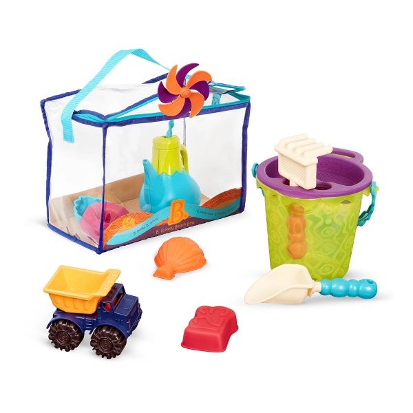 Набір для гри з піском і водою Battat Сумочка лайм BX1307Z