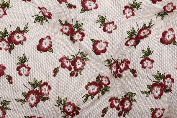 Подушка на стул Бордо цветок 40 см La Nuit