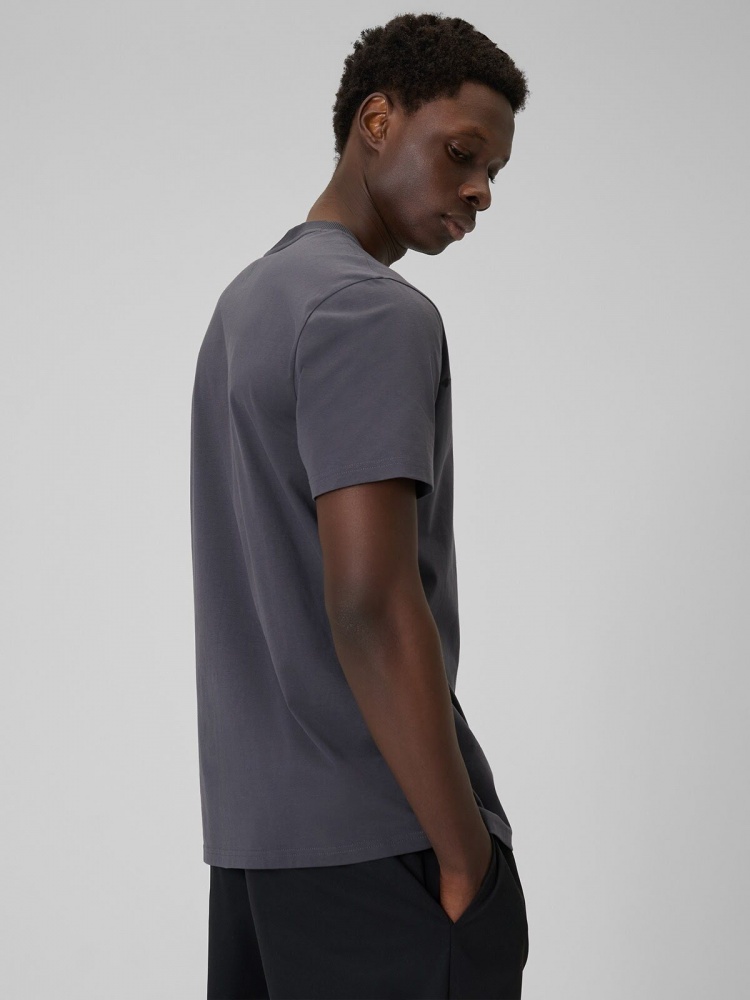 Футболка 4F TSHIRT M2661 4FWSS26TTSHM2661-22S р.L сірий