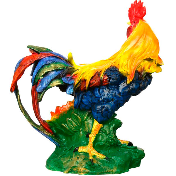 Садова скульптура Півень 62х54х20 см