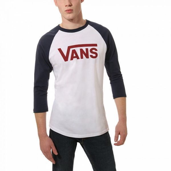 Футболка Vans CLASSIC RAGLAN V002QQTMW L білий