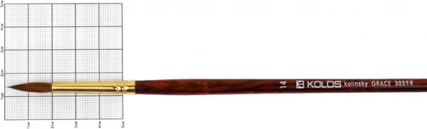 Кисточка круглая Grace 3039R № 14 Kolos 