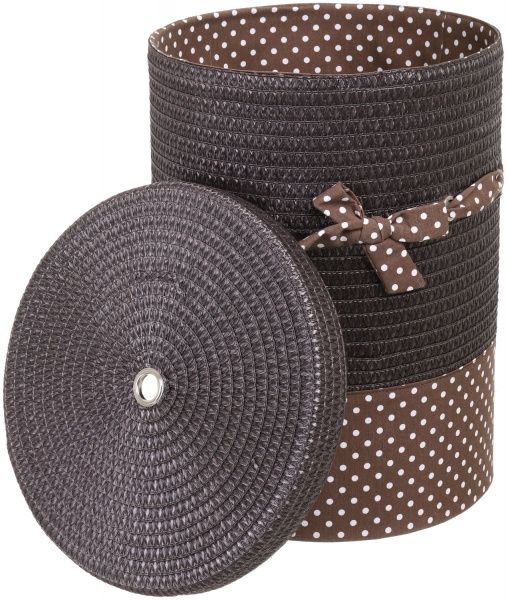 Кошик плетений з текстилем 42x40x53 см DSA16-7CD-1 