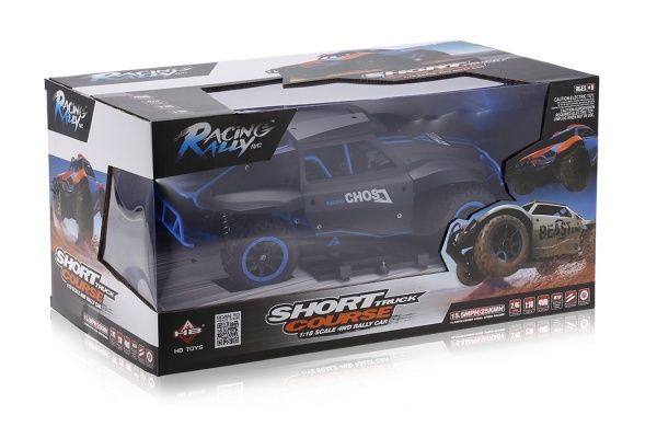 Машинка на р/у HB Toys Ралли 4WD на аккумуляторе (синий) 1:18