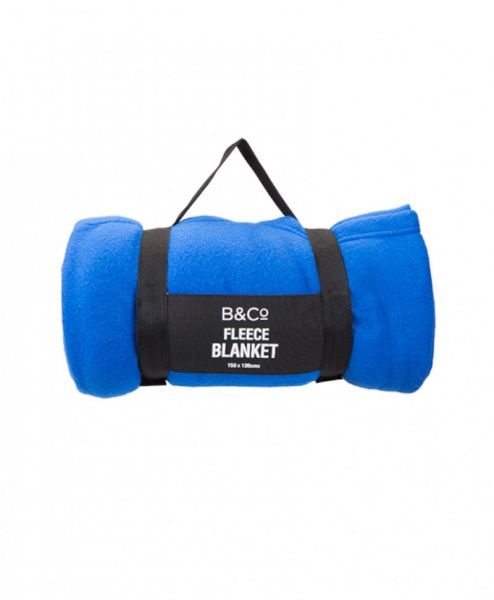 Плед Summit B&Co Fleece Blanket 150x130 см синий