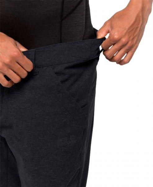 Брюки Jack Wolfskin WINTER TRAVEL PANTS 1505231-6000 р. 56 черный