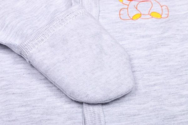 Полукомбинезон для мальчика Татошка р.62 серый меланж м14253смл 