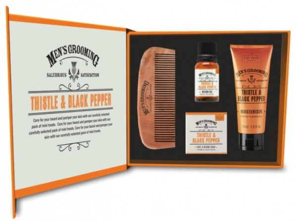 Набор для мужчин Scottish Fine Soaps Mens Grooming Thistle & Black Pepper