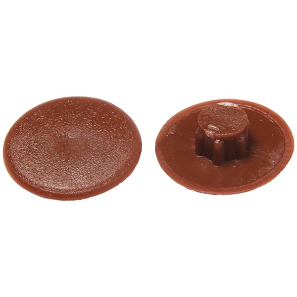 Заглушка на конфірмат горіх 50 шт