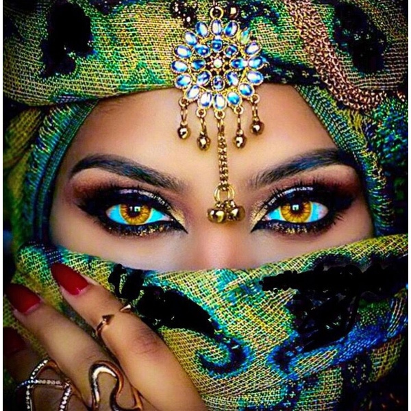 Картина стразами Погляд Сходу 40x50 см на підрамнику 954103 Santi 