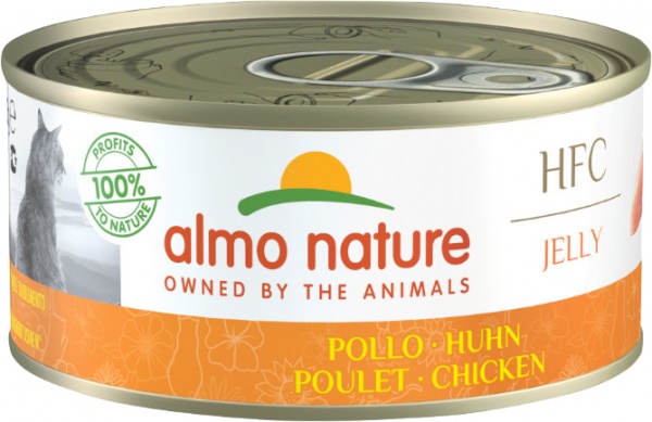 Консерва для котів Almo Nature HFC Cat Jelly з куркою 150 г
